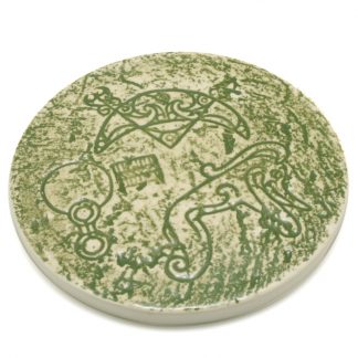 Pictish Coaster- green