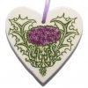 Thistle Hanging Heart