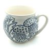 Thistle mug blue Made in Scotland