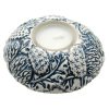 Thistle candle-cup large blue