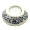 Thistle candle-cup small blue