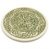 A green Celtic Teapot Stand