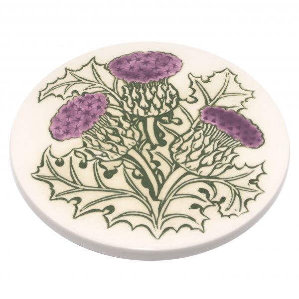 A thistle teapot-stand