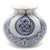 Celtic Vase -blue